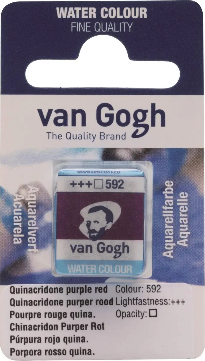 Van Gogh Aquarelverf Quinacridone Purper Rood 10g