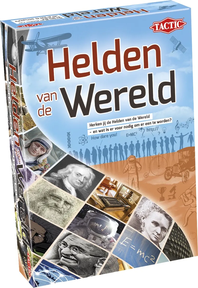 Tactic Helden van de Wereld Educatief Spel - 185 Kaarten