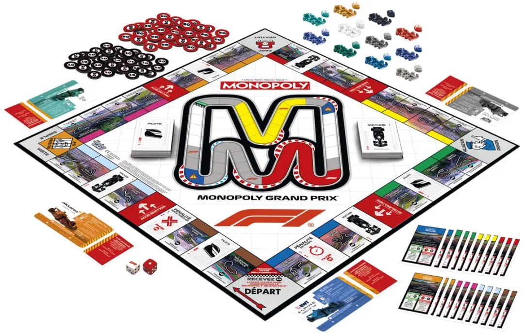 Monopoly F1 Bordspel - Franstalig G3437101