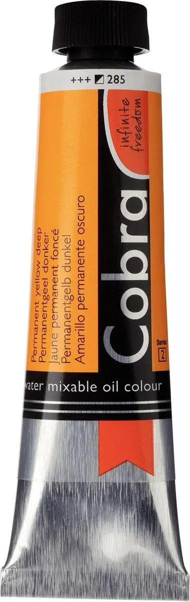 Cobra Olieverf #285 Permanentgeel Donker 40ml