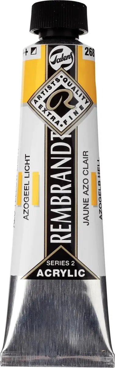 Rembrandt Acrylic Verf Azo Yellow Light 40ml