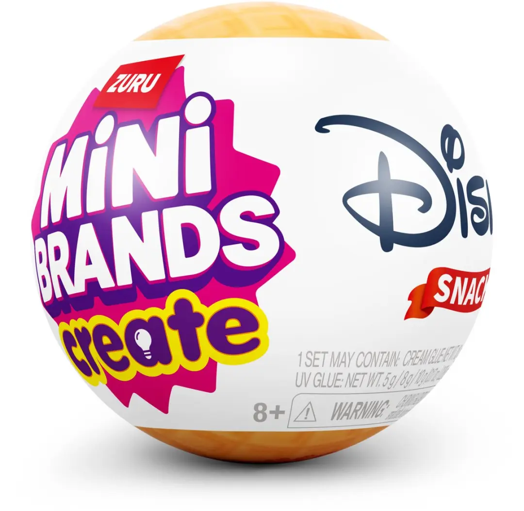 Zuru Disney Snacks Verrassingsbal - 60+ Miniaturen - Meerkleurig
