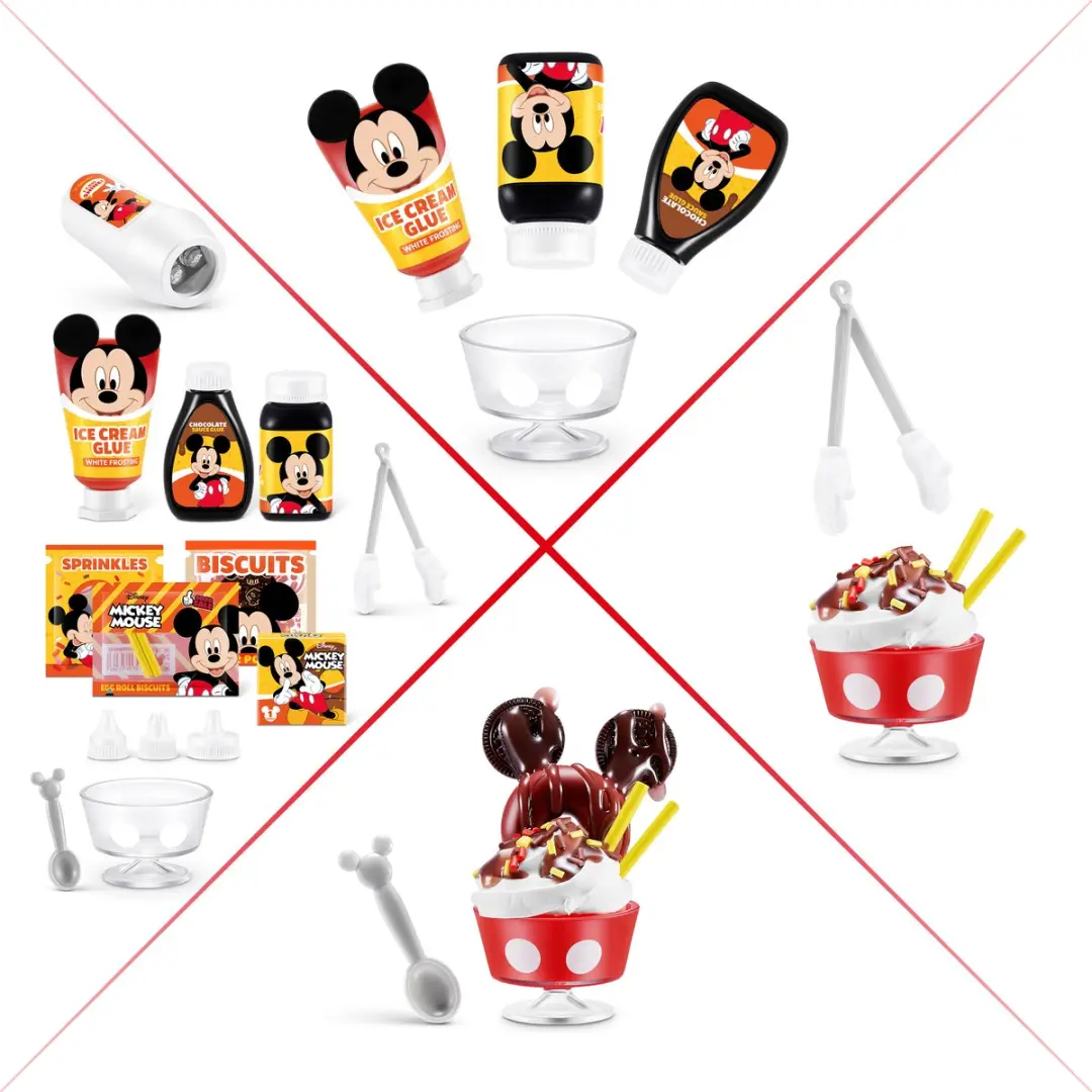Zuru Disney Snacks Verrassingsbal - 60+ Miniaturen - Meerkleurig - afbeelding 6 van 6