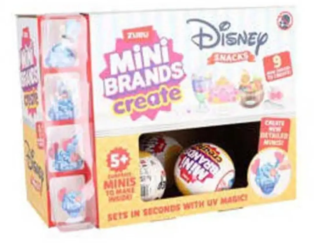 Zuru Disney Snacks Verrassingsbal - 60+ Miniaturen - Meerkleurig