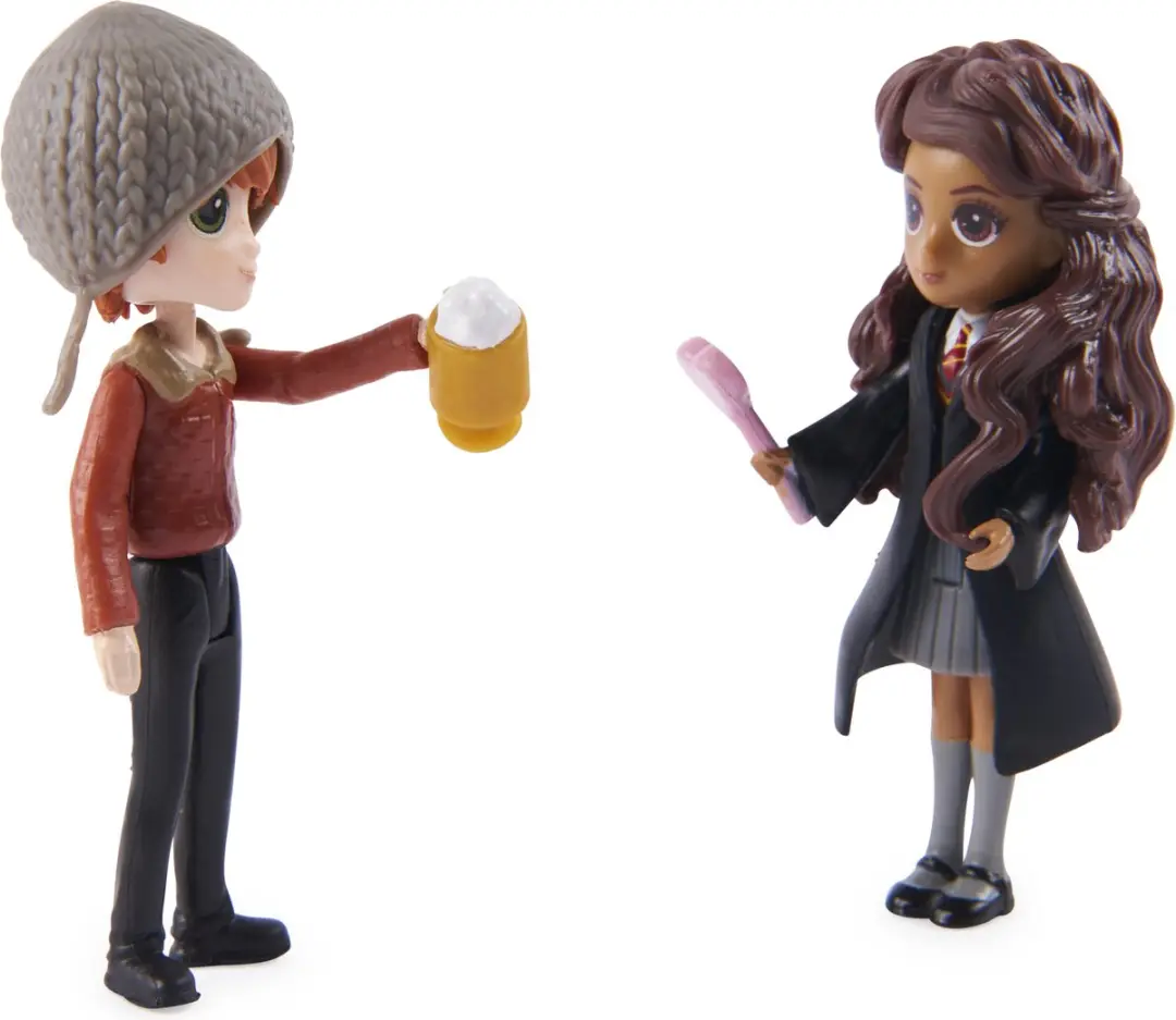 Spin Master Harry Potter Magical Minis Ron Wemel & Parvati Patil - 2 Poppen