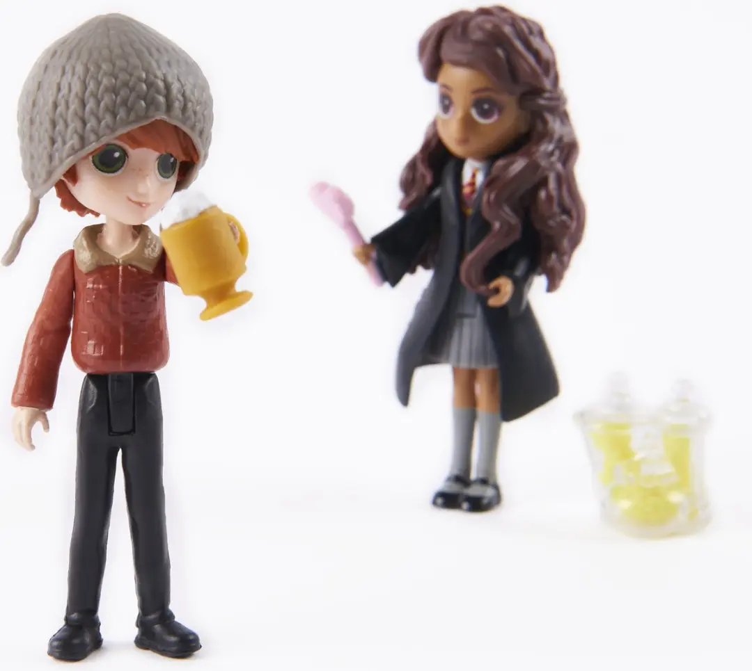 Spin Master Harry Potter Magical Minis Ron Wemel & Parvati Patil - 2 Poppen