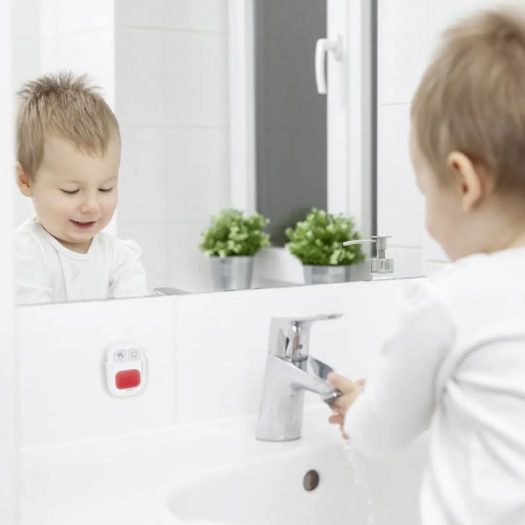 TFA Dostmann Tandenpoets- en Handenwas Timer Wit