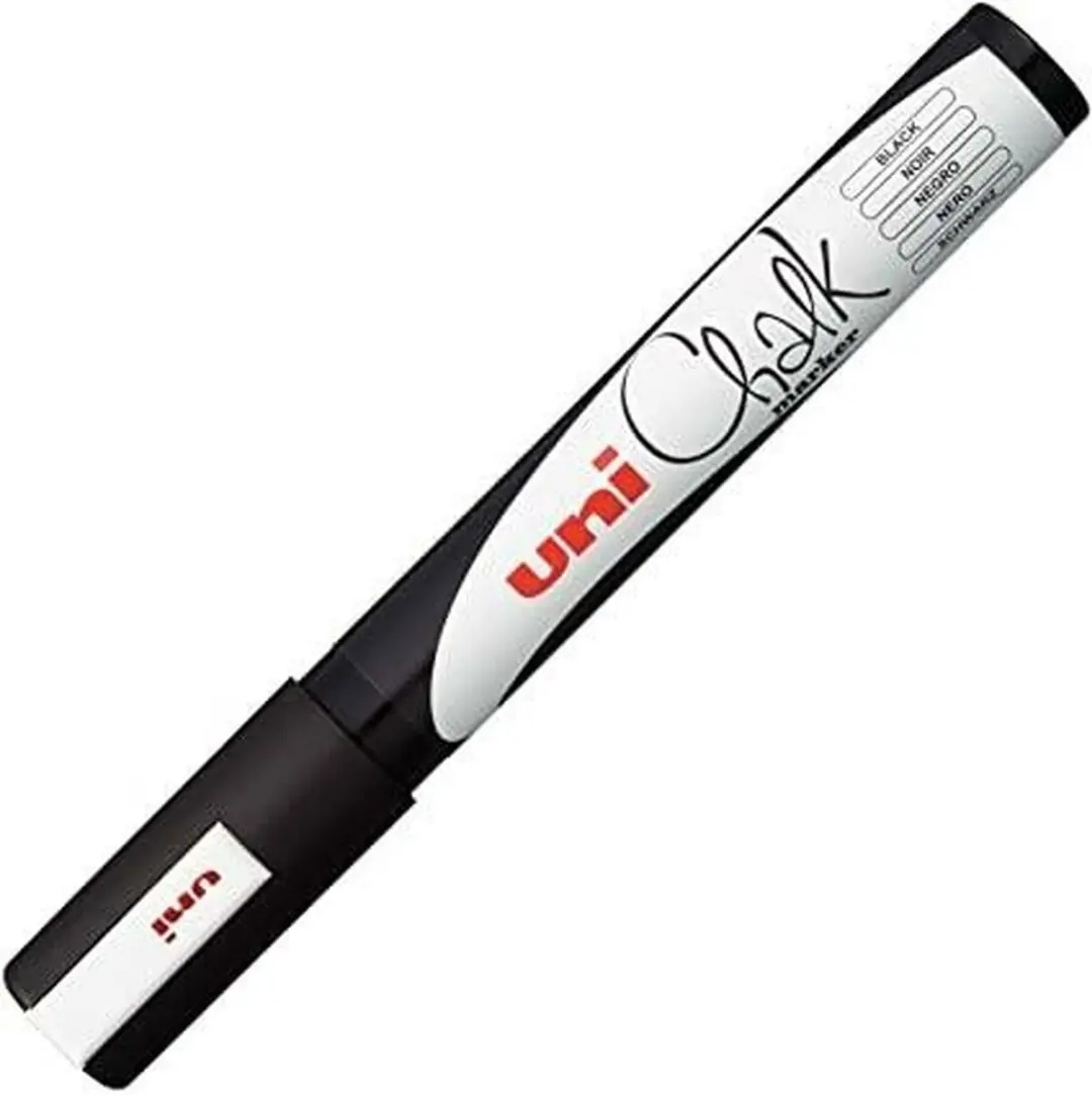 uni-ball Chalk Witte Krijtstiften - 6 Stuks