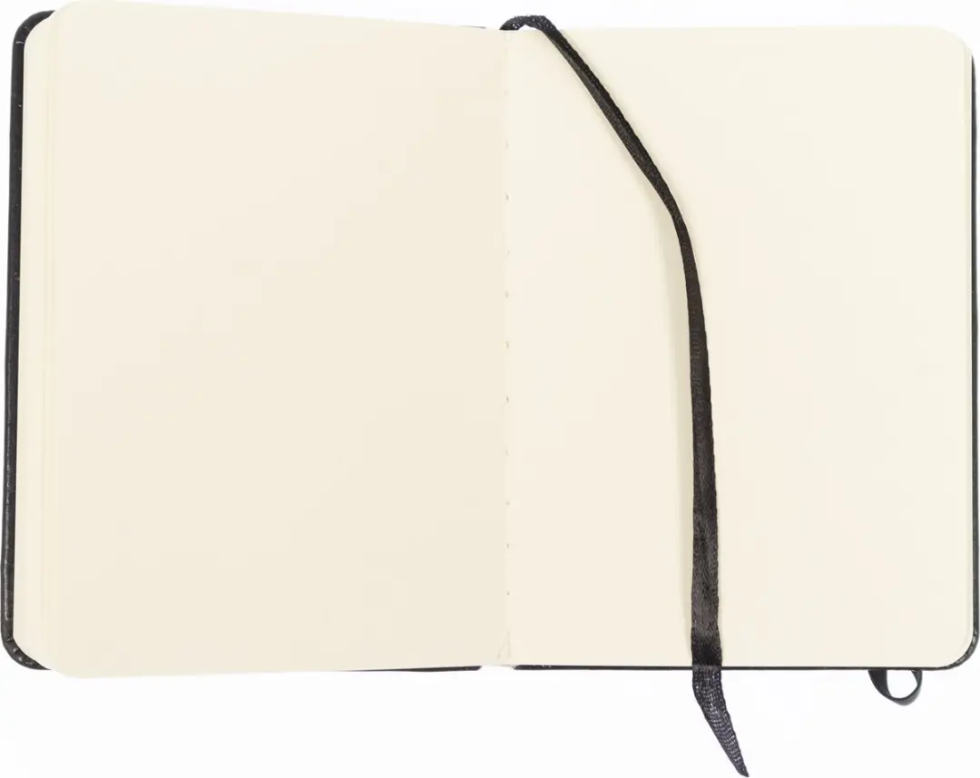 Kangaro K-861210 Schetsboek A6 - Zwart - PU Hardcover