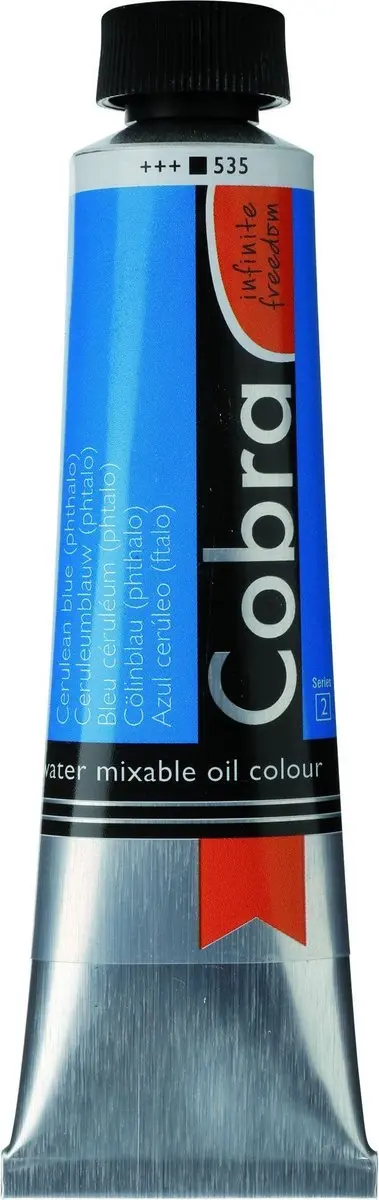 Cobra Olieverf #535 Ceruleumblauw Phtalo 40ml