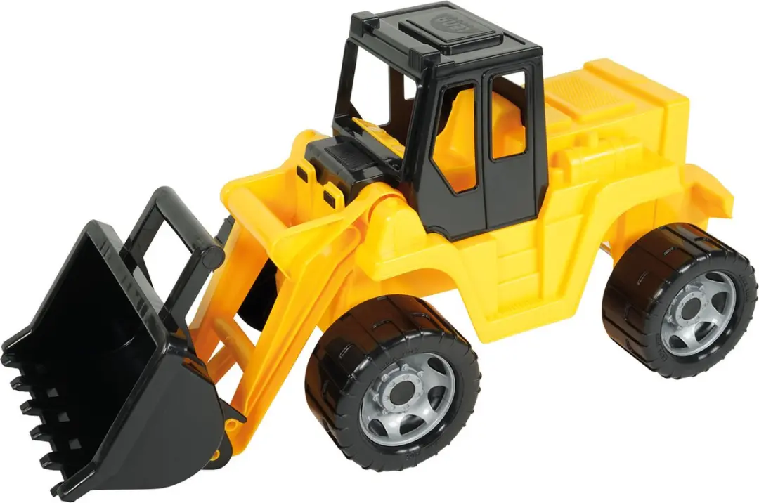 Lena Shovel Giga Trucks Junior 63cm SM02018 - Zwart/Geel