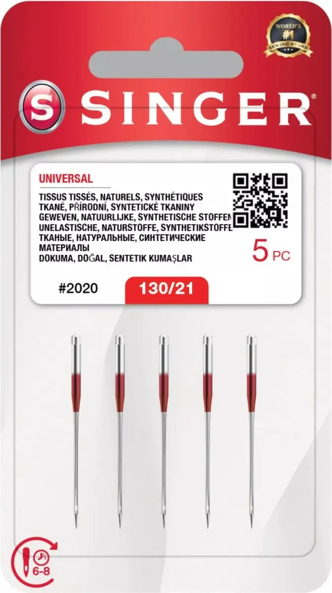 Singer Universal 2020 130 Naalden - 5 Stuks