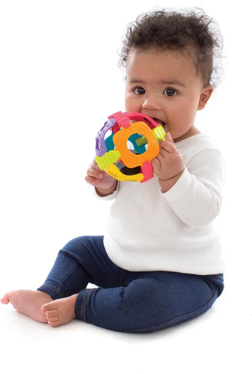 Playgro Shake Rattle and Roll Ball - Activiteitenbal - Multi