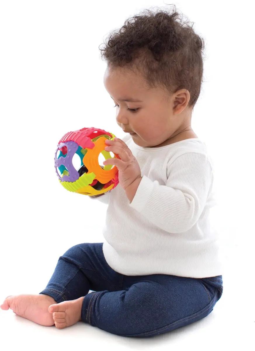 Playgro Shake Rattle and Roll Ball - Activiteitenbal - Multi