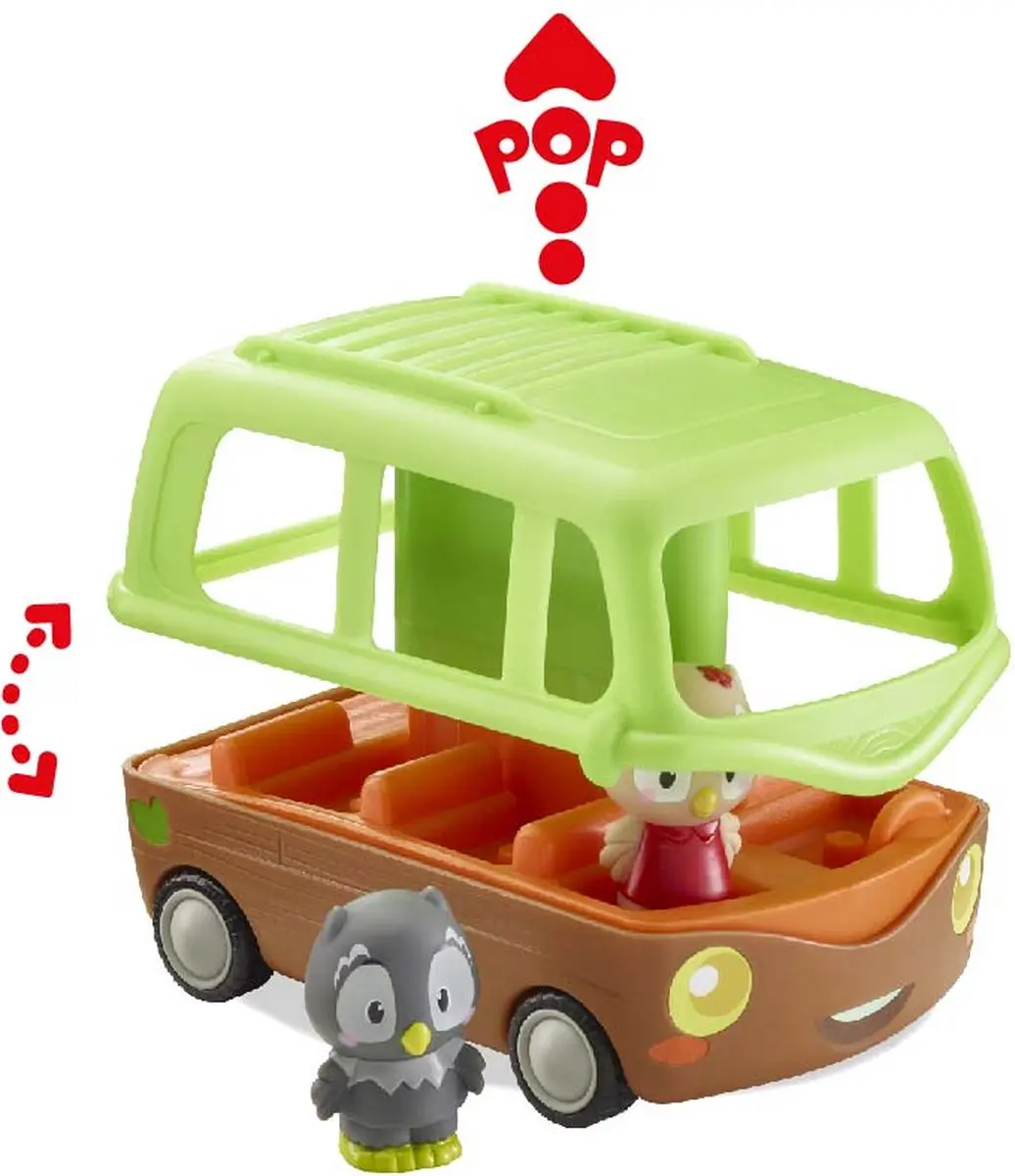 Klorofil De Avonturen Bus Speelset Nocty