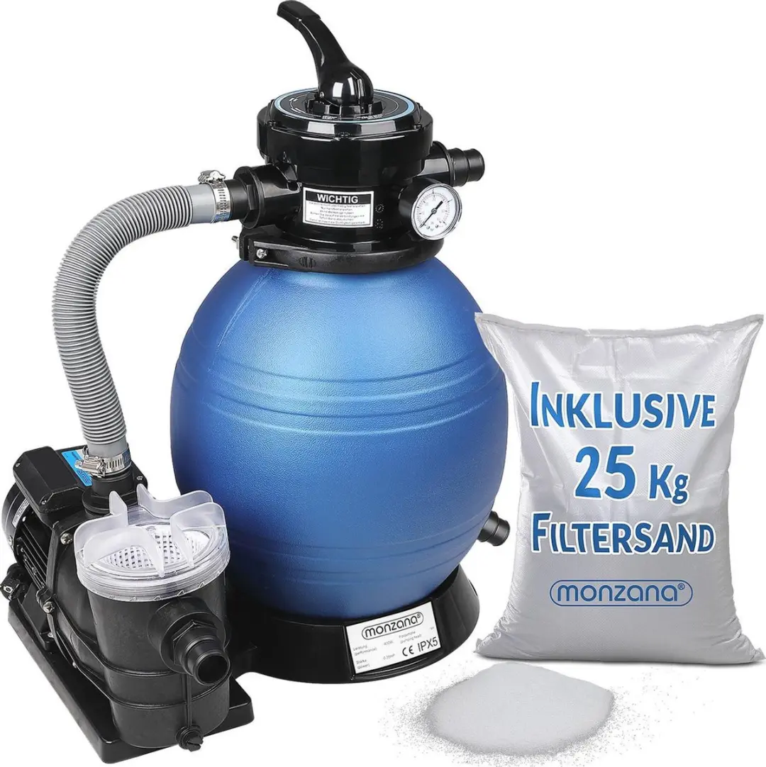 Monzana Zandfiltersysteem 9600 l/u