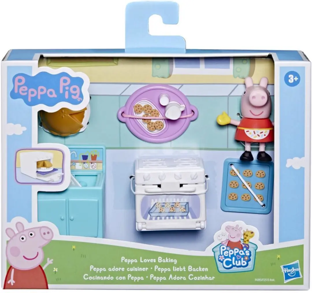 Peppa Pig Peppa Loves Baking Speelfiguur F4393 - Multikleur