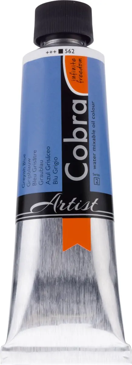 Cobra Artist Watervermengbare Olieverf 150ml Grijsblauw