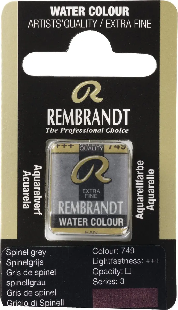 Rembrandt Waterverf Napje Spinel Grey