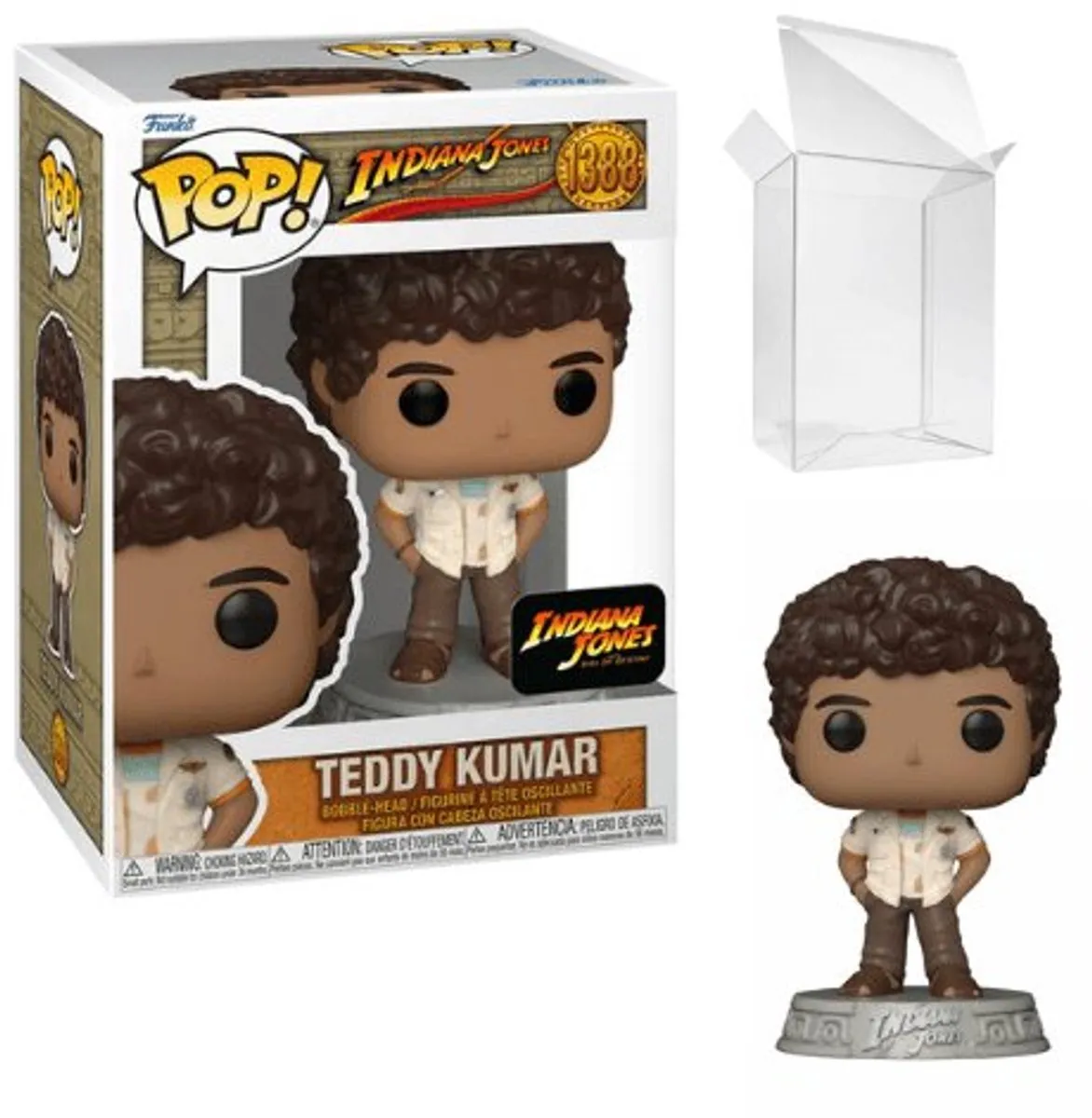 Funko POP! Indiana Jones Teddy Kumar 70811 - Verzamelfiguur 9cm - Multicolor