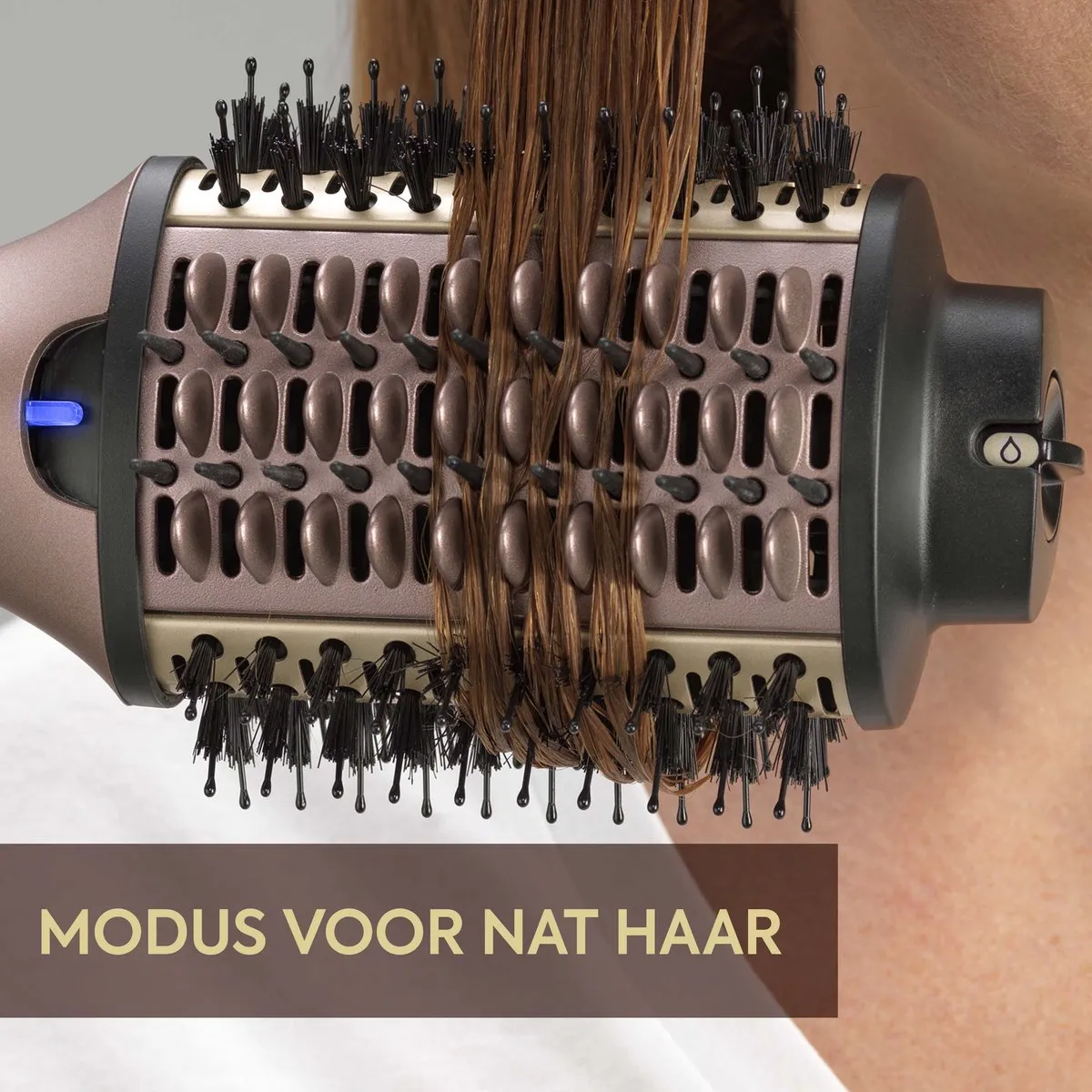 Babyliss Air Power Volume AS95E Föhnborstel - 1000W - Goud - afbeelding 6 van 6