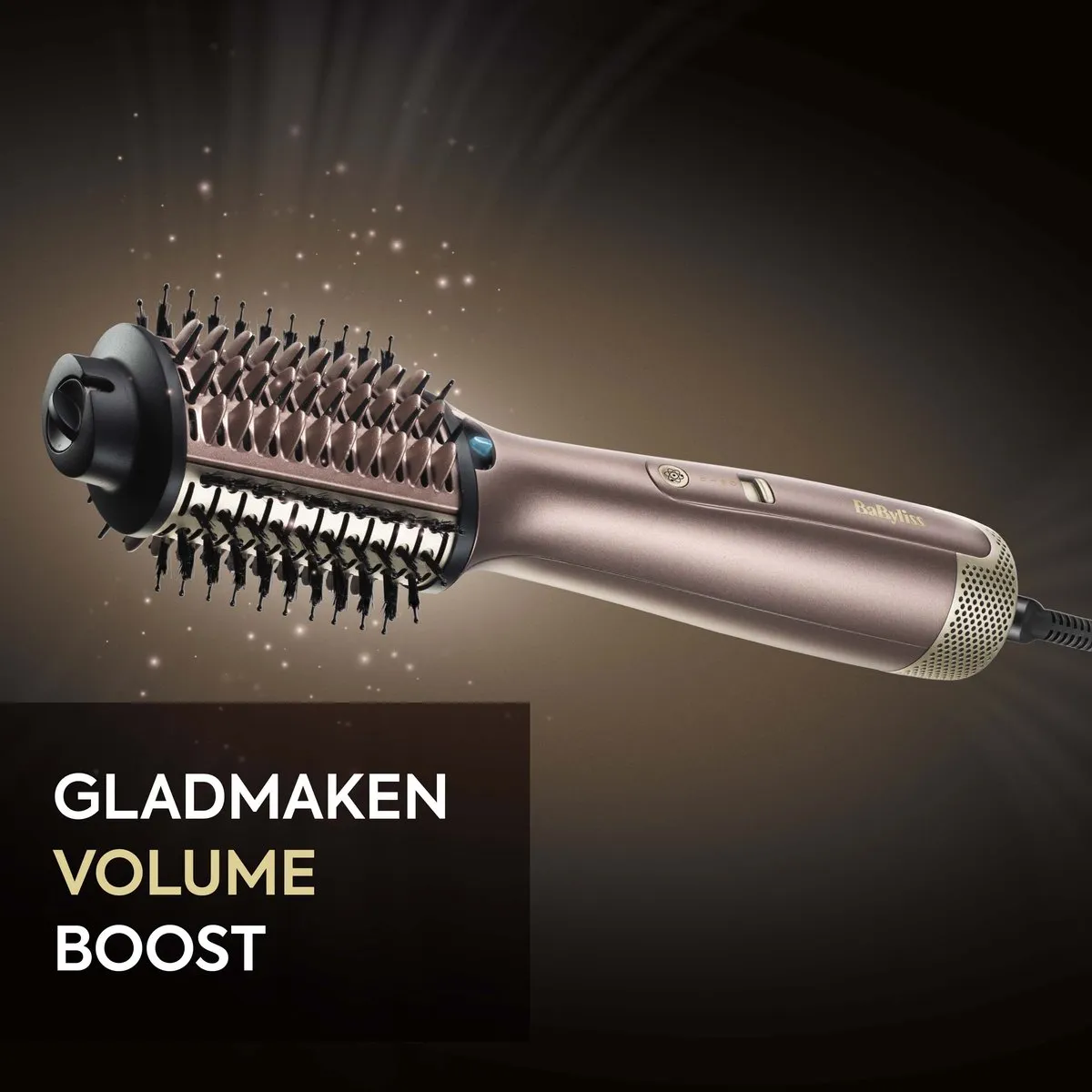 Babyliss Air Power Volume AS95E Föhnborstel - 1000W - Goud