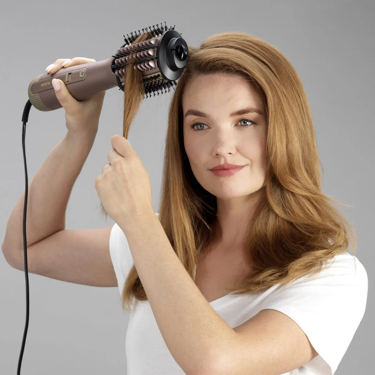 Babyliss Air Power Volume AS95E Föhnborstel - 1000W - Goud