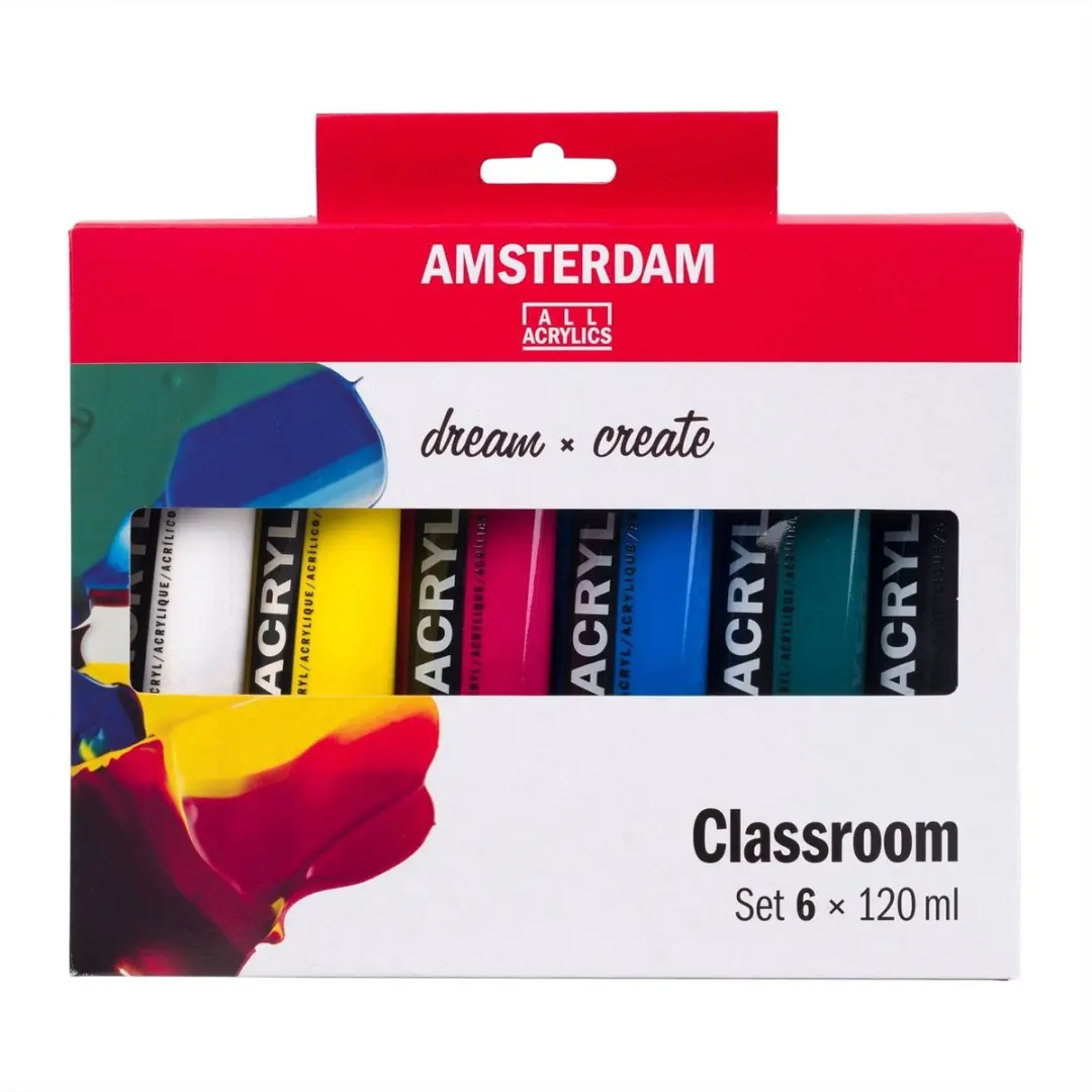 Amsterdam Standard Series Acrylverf Educatie Set 6x120ml
