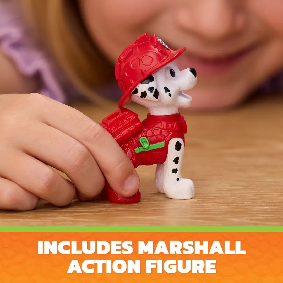 PAW Patrol Marshall Roaring Pup Pals Dino Film - 3x AAA - Multicolor - afbeelding 6 van 6
