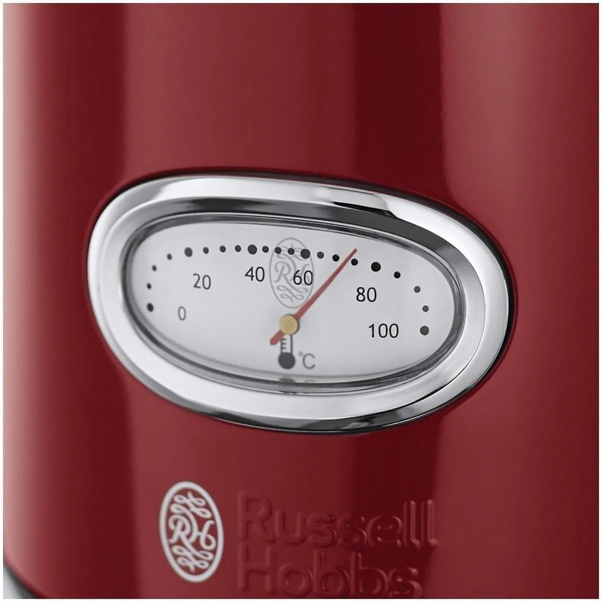 Russell Hobbs 21670-70 Waterkoker 2400W 1.7L - Rood/RVS