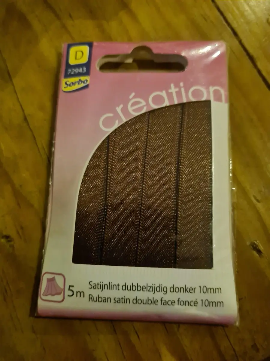 Sorbo Satinlint 5m x 10mm
