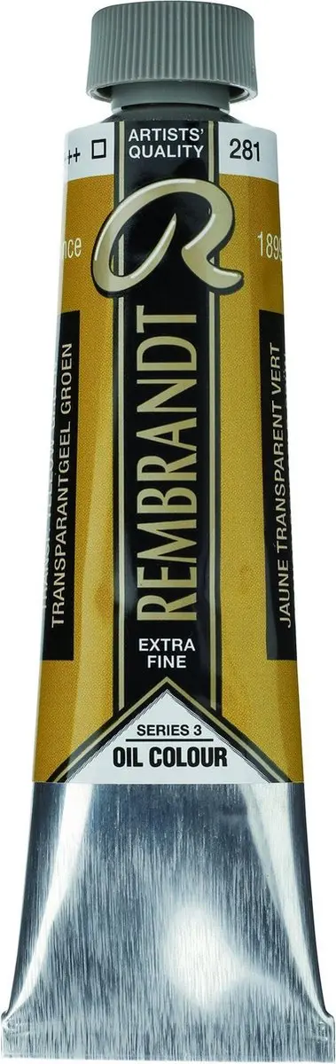 Rembrandt Olieverf Transparant Yellow Green 281