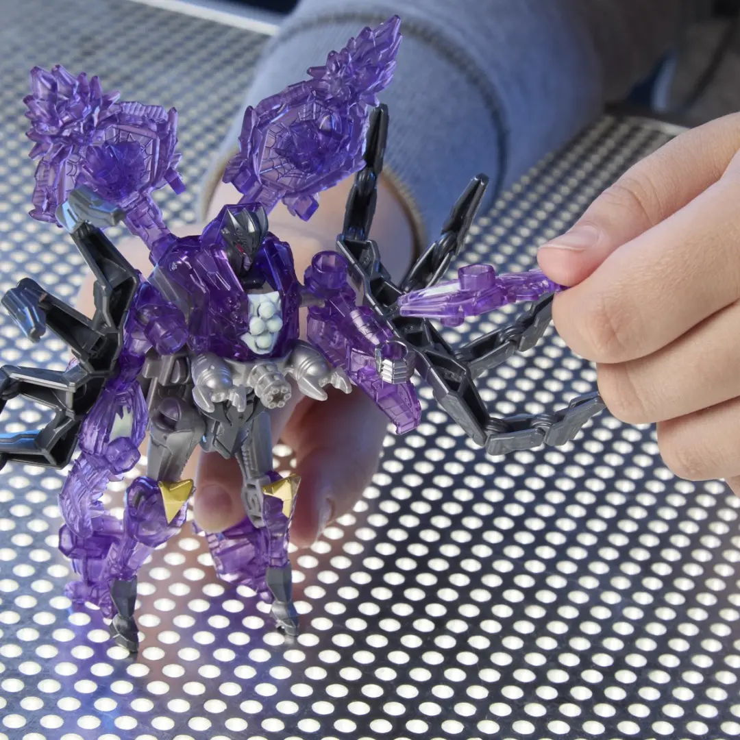 Transformers Cyberworld Energon Surge Airachnid Armored Cyber Changers Actiefiguur