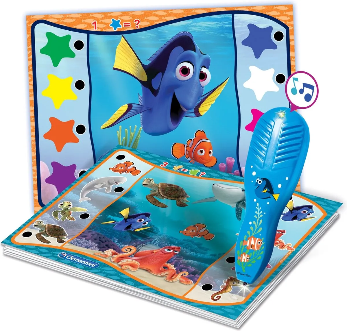 Clementoni Finding Dory Quizzy - Elektronisch Quizspel - 24 Activiteiten - afbeelding 2 van 3