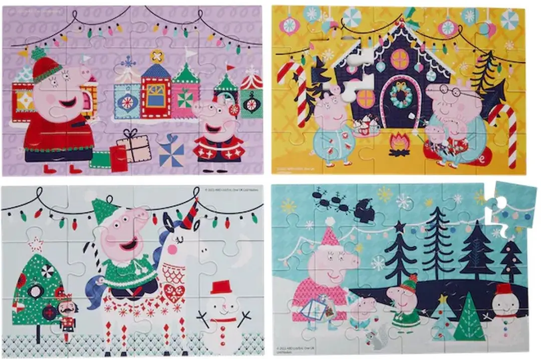 Peppa Pig Kinderpuzzel Set 2 dozen