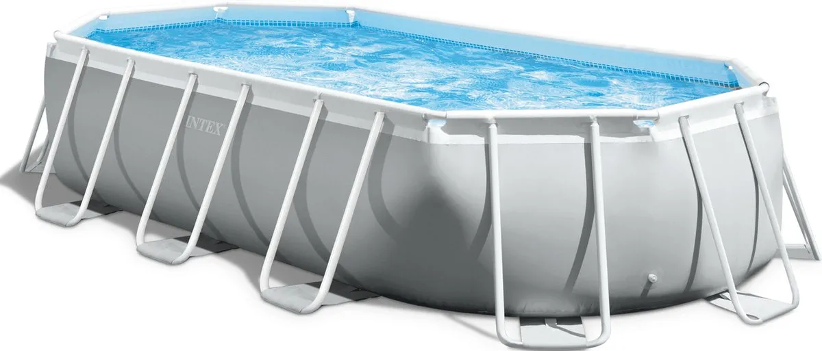 Intex Prism Frame Ovaal Zwembad 503x274x122cm