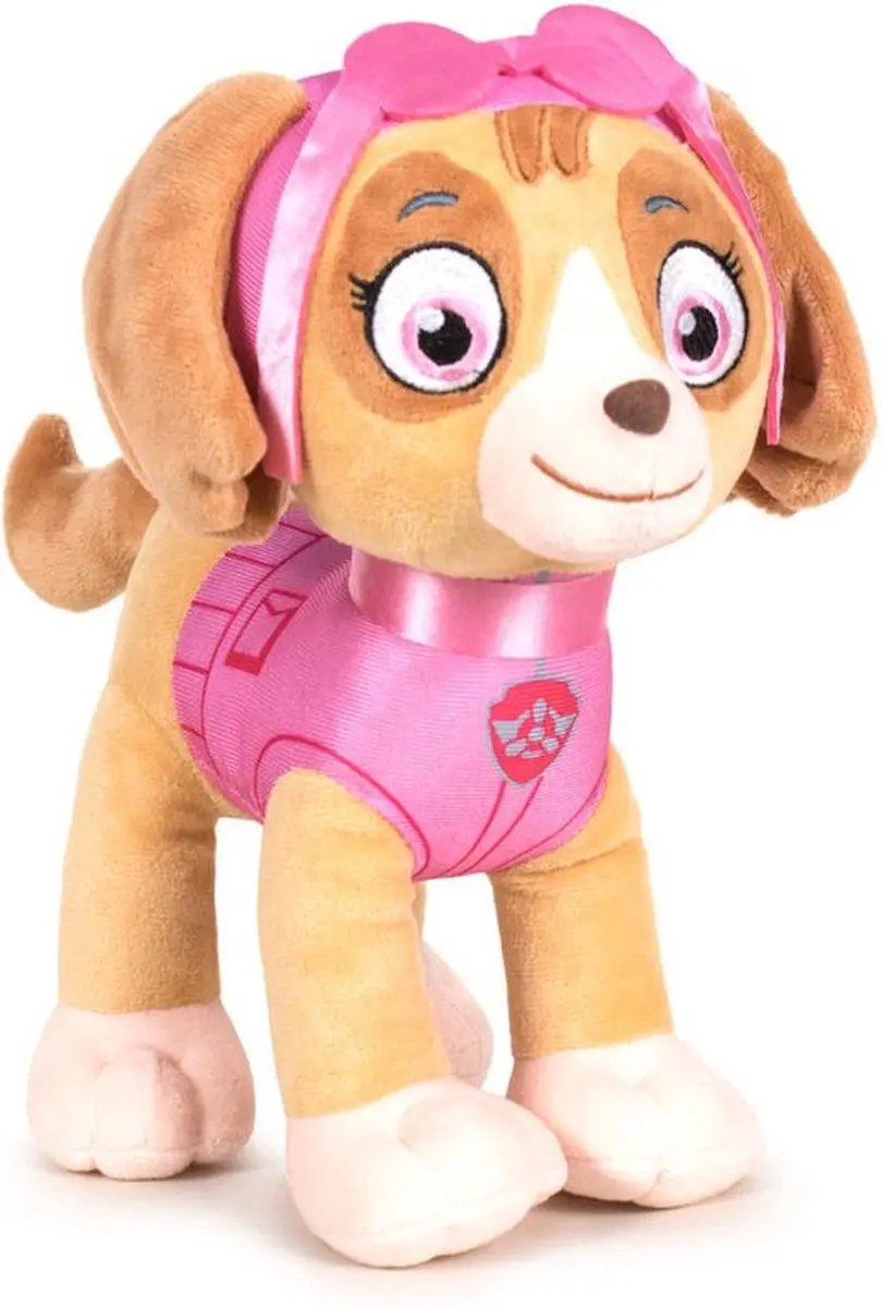 PAW Patrol Knuffels Skye & Rubble - 2x 19cm Multicolor