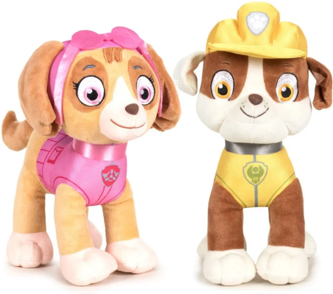 PAW Patrol Knuffels Skye & Rubble