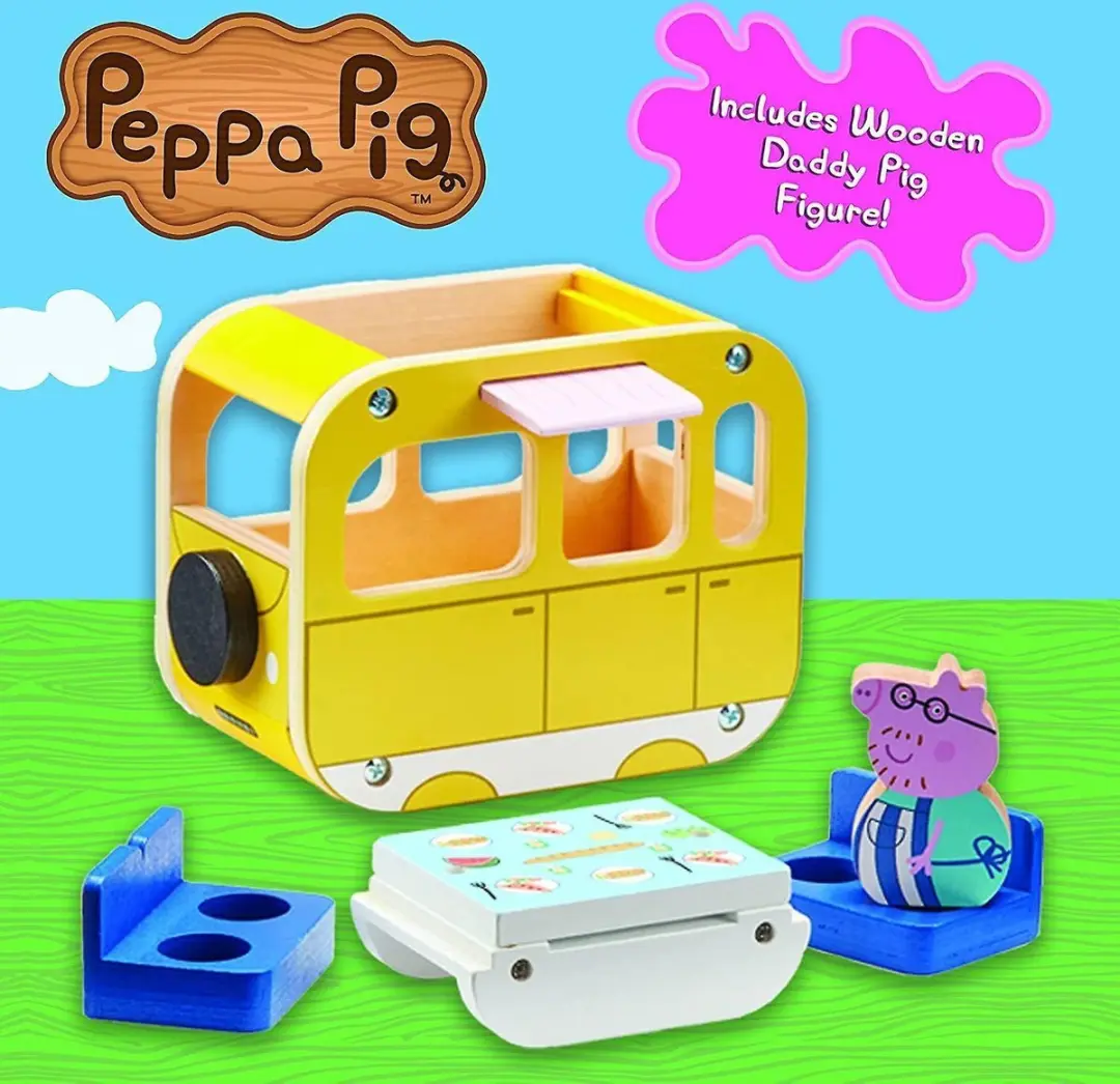Peppa Pig Houten Campervan