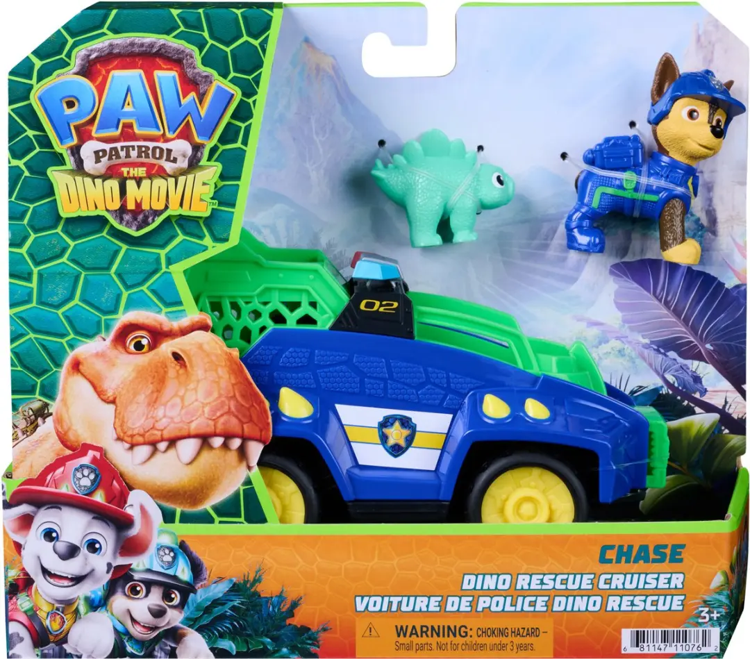 PAW Patrol Chase Dino Rescue Cruiser - Meerkleurig - MPN 6075756