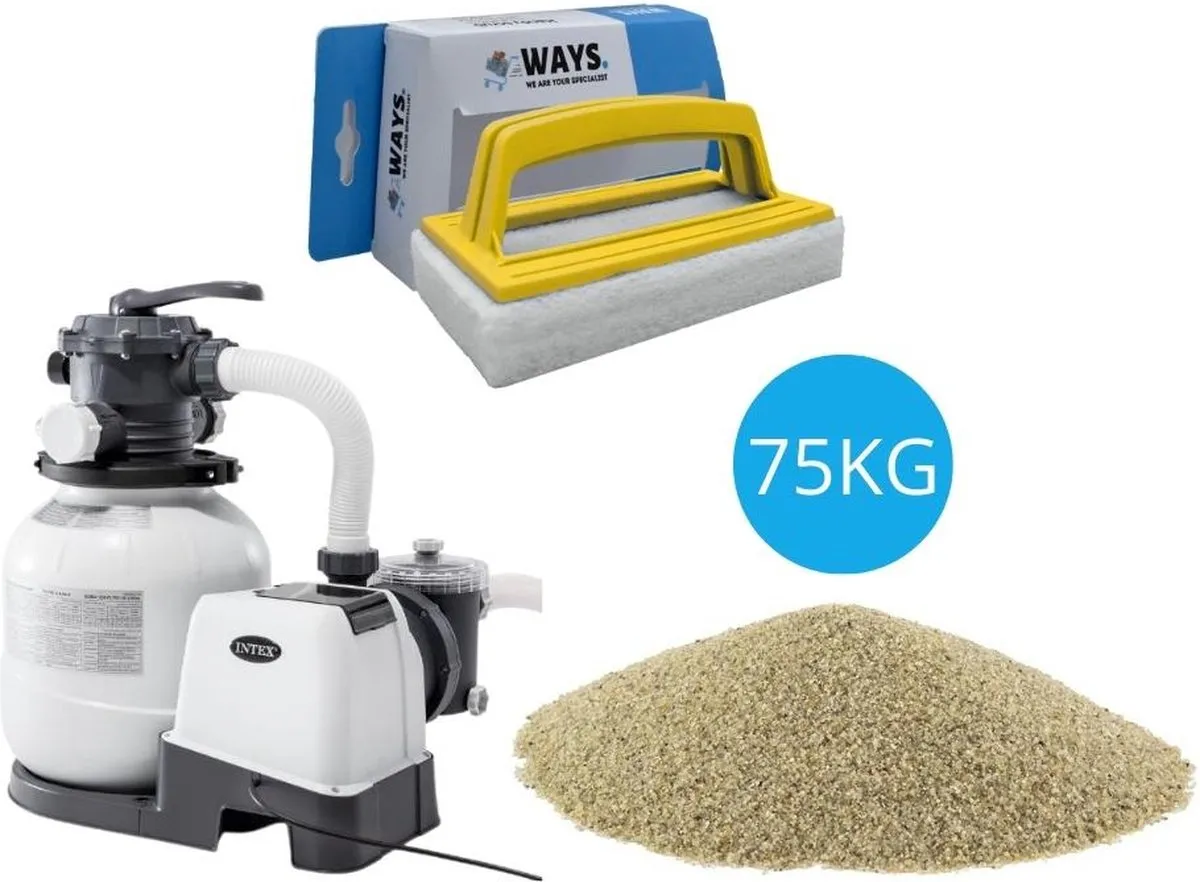 Intex 26646GS Zandfilterpomp 7900L/u