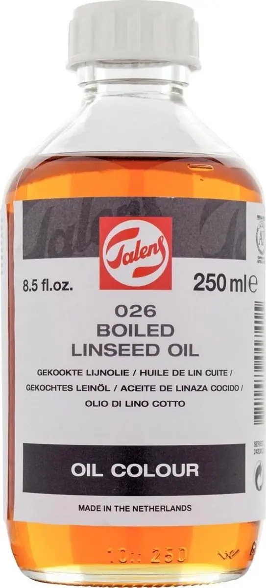 Talens Gekookte Lijnolie 026