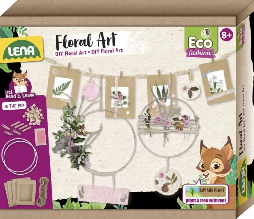 Lena Eco Floral Art - Meerkleurig
