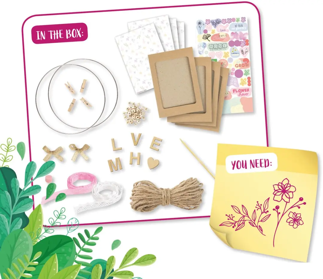 Lena Eco Floral Art - Meerkleurig