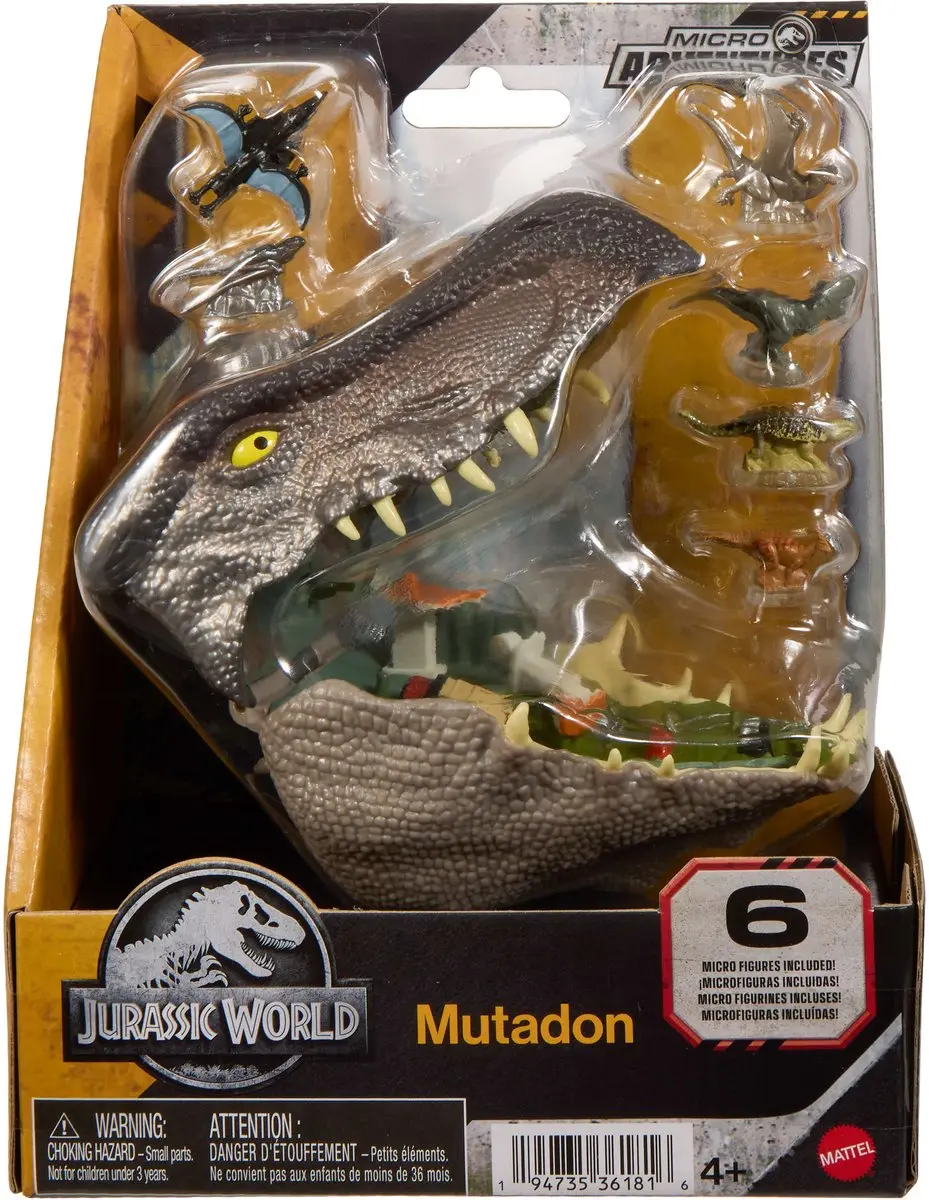 Jurassic World MICRO ADVENTURES Mutadon - JLD24 - Meerkleurig