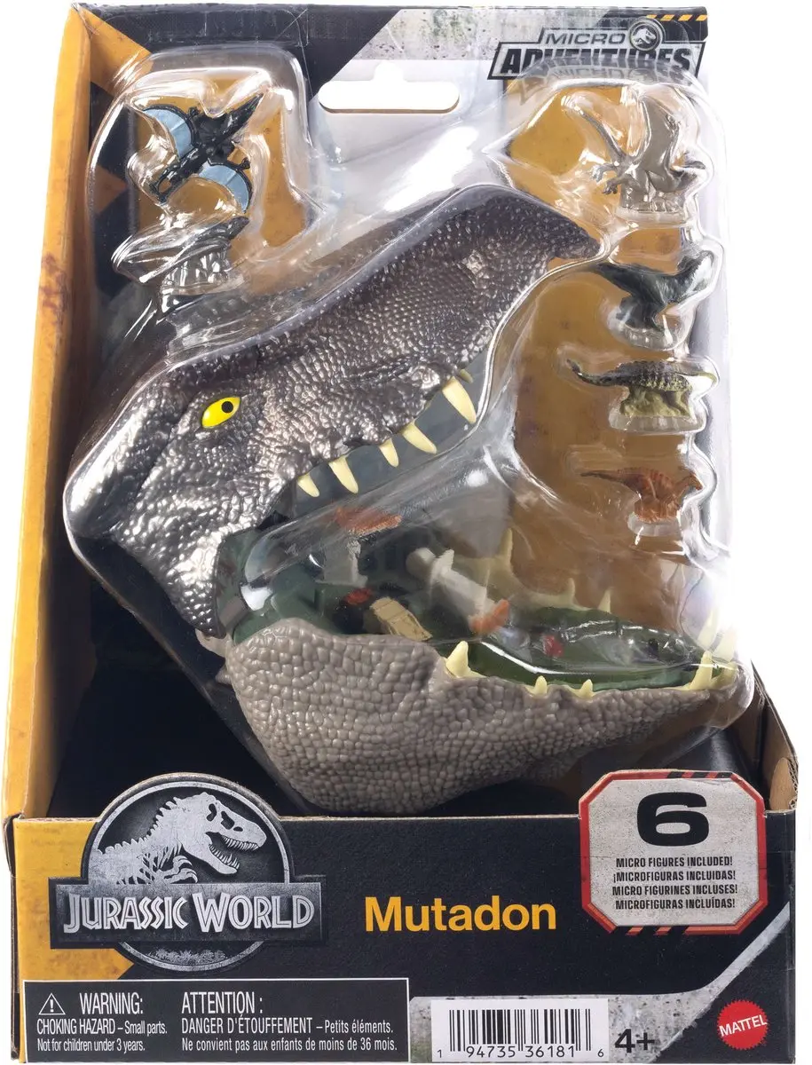 Jurassic World MICRO ADVENTURES Mutadon - JLD24 - Meerkleurig - afbeelding 6 van 6