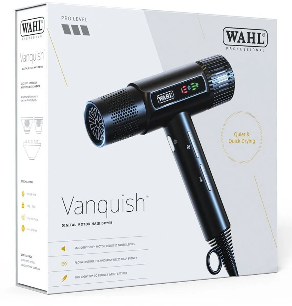 Wahl Vanquish Föhn - Zwart