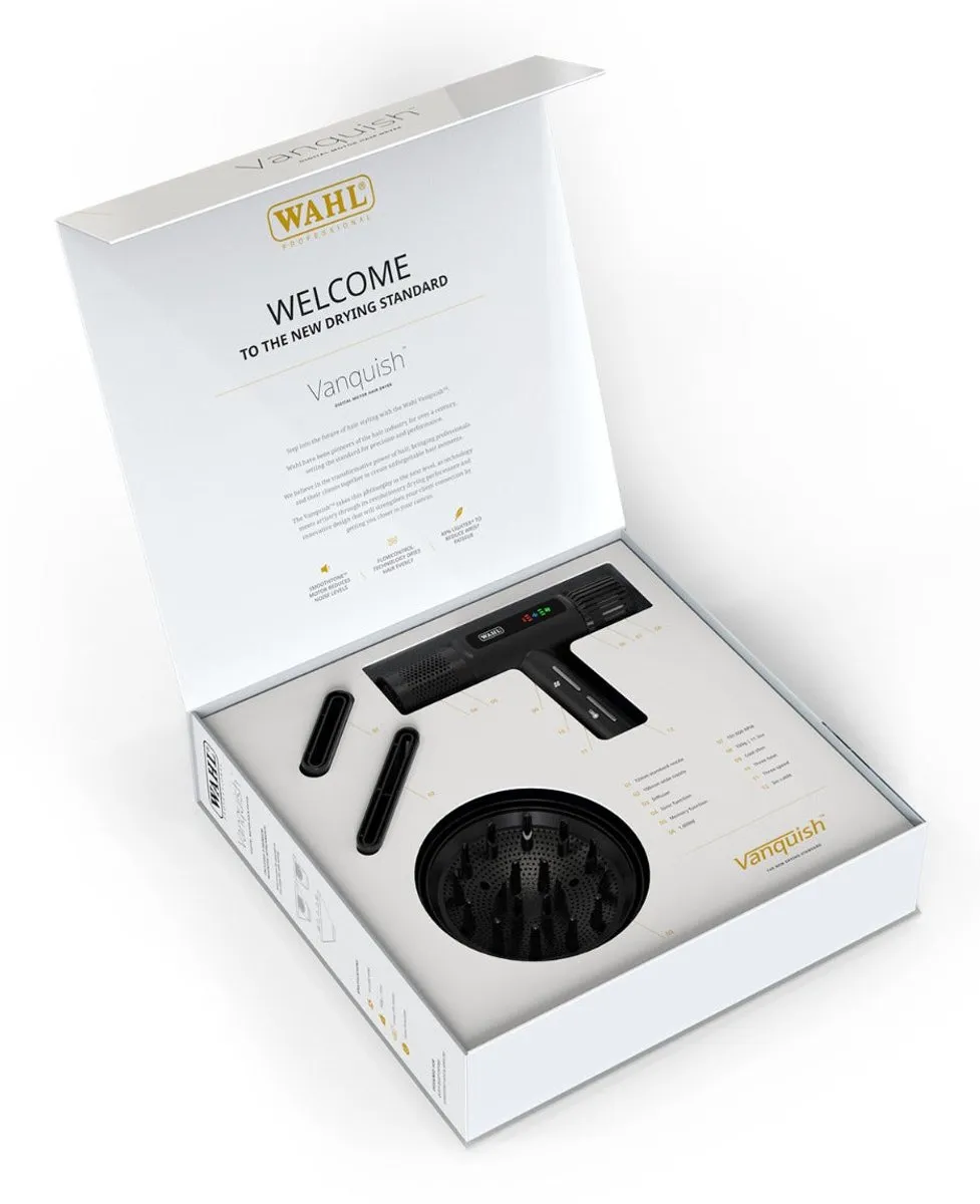 Wahl Vanquish Föhn - Zwart