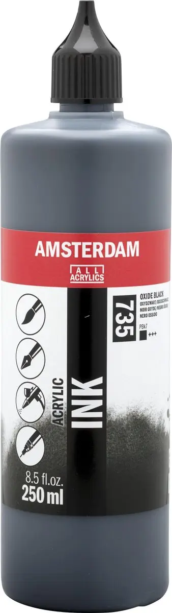 Amsterdam Acrylinkt Fles 250ml