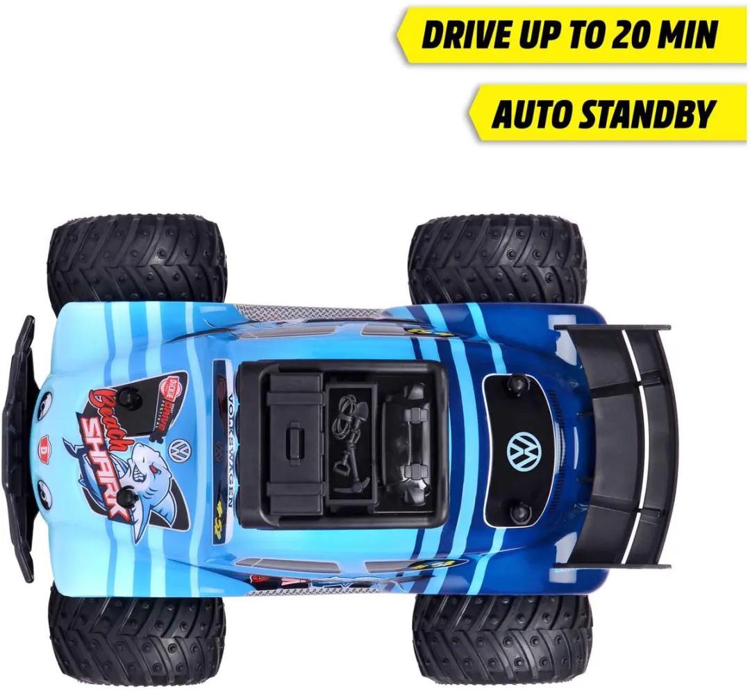 Dickie Toys Rc Volkswagen Beetle Baja Bug 201105008 - Blauw/Zwart